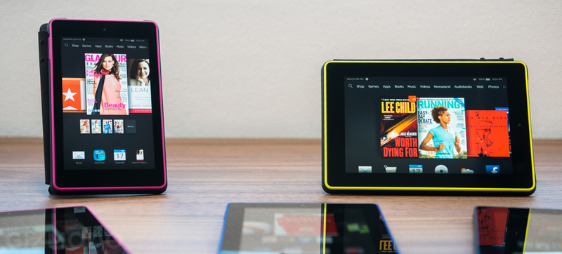 Illustration for article titled Amazon's Got a Faster Kindle Fire HDX and a Fleet of $100 Tiny Tablets